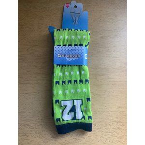New! NFL Seahawks green 12 arm sleeves